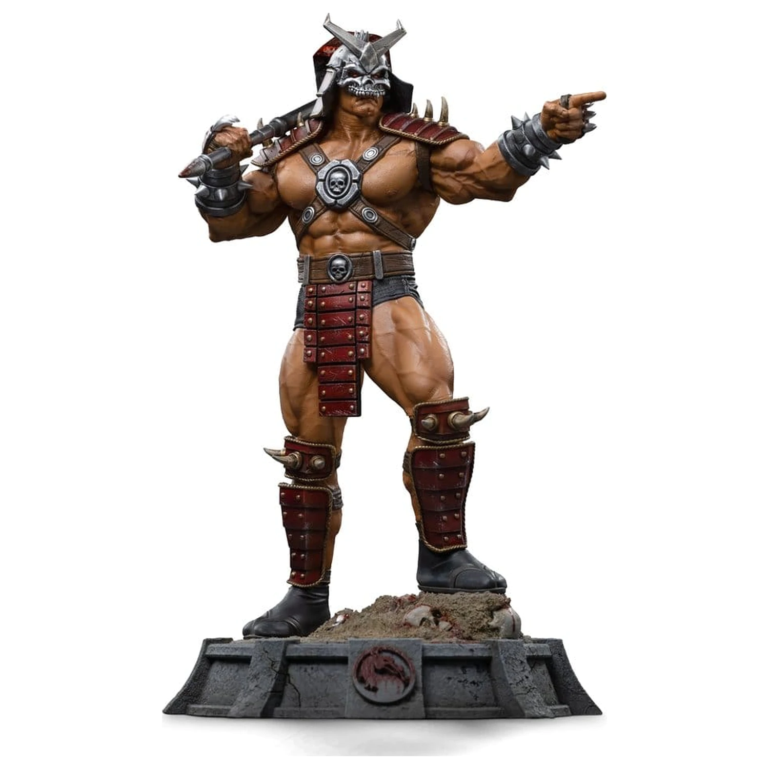Mortal Kombat socha Art Scale 1/10 Shao Khan 26 cm fotografii produktu