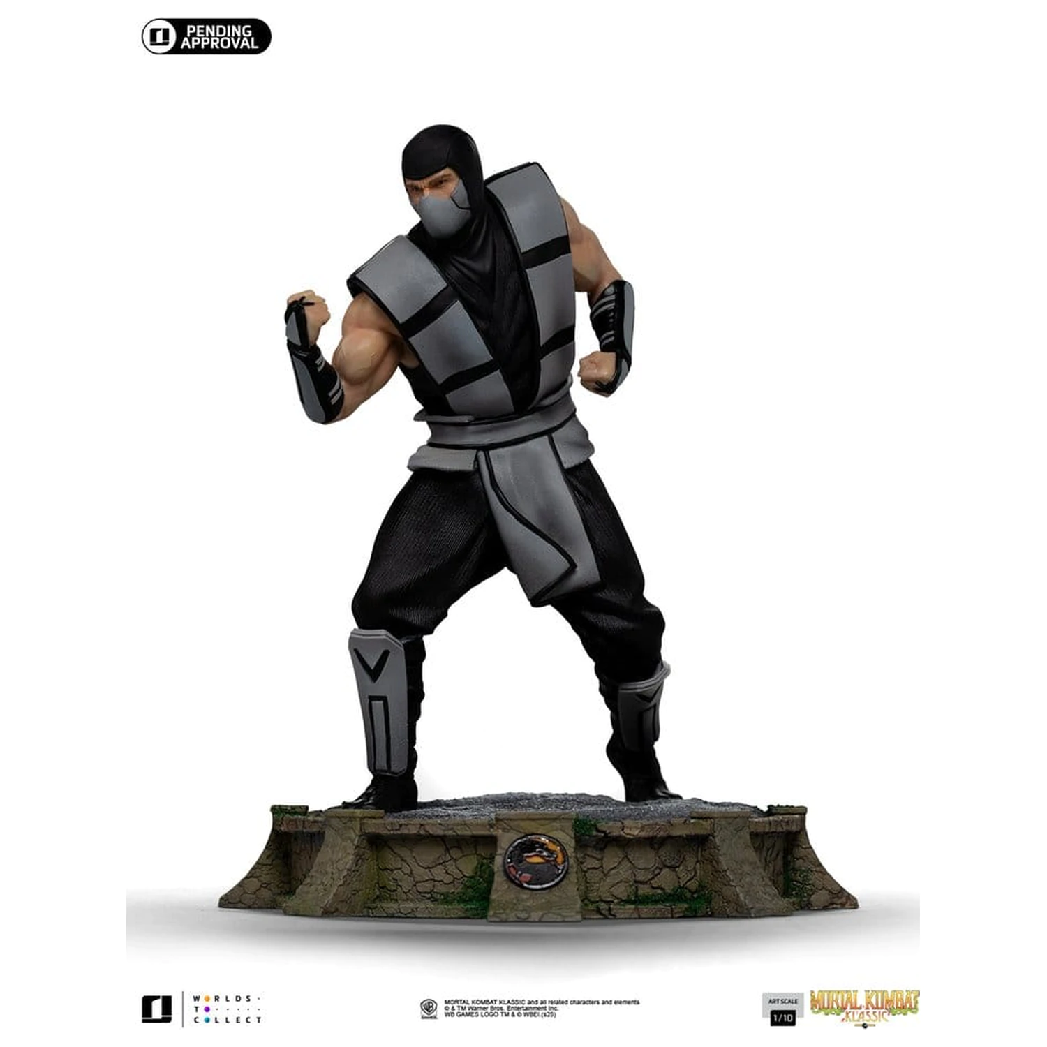 Mortal Kombat Art Scale Socha 1/10 Smoke 21 cm fotografii produktu
