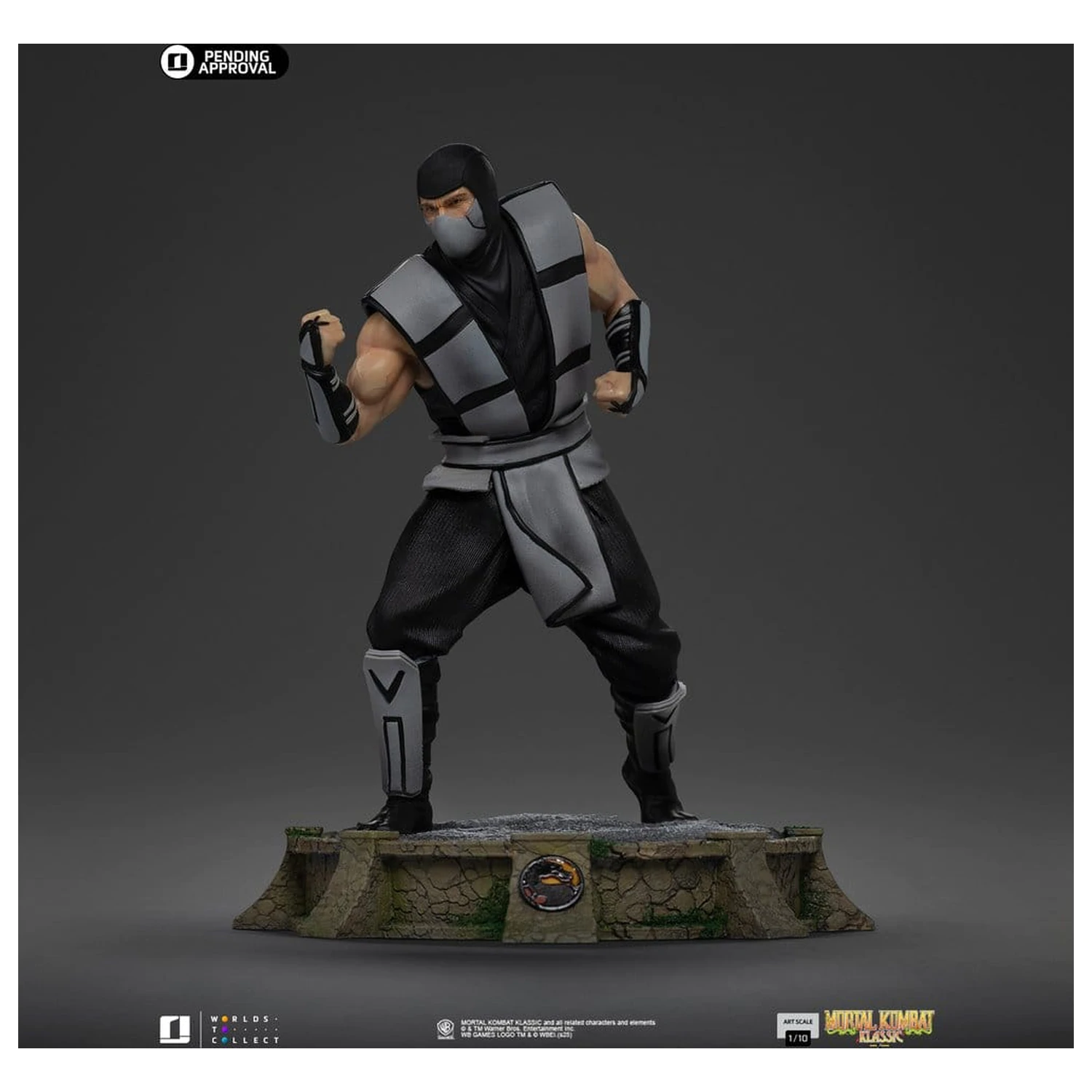 Mortal Kombat Art Scale Socha 1/10 Smoke 21 cm fotografii produktu