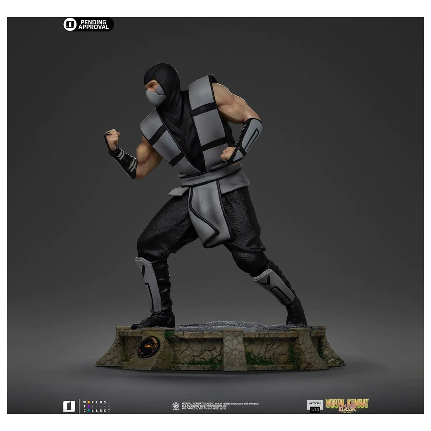 Mortal Kombat Art Scale Socha 1/10 Smoke 21 cm fotografii produktu