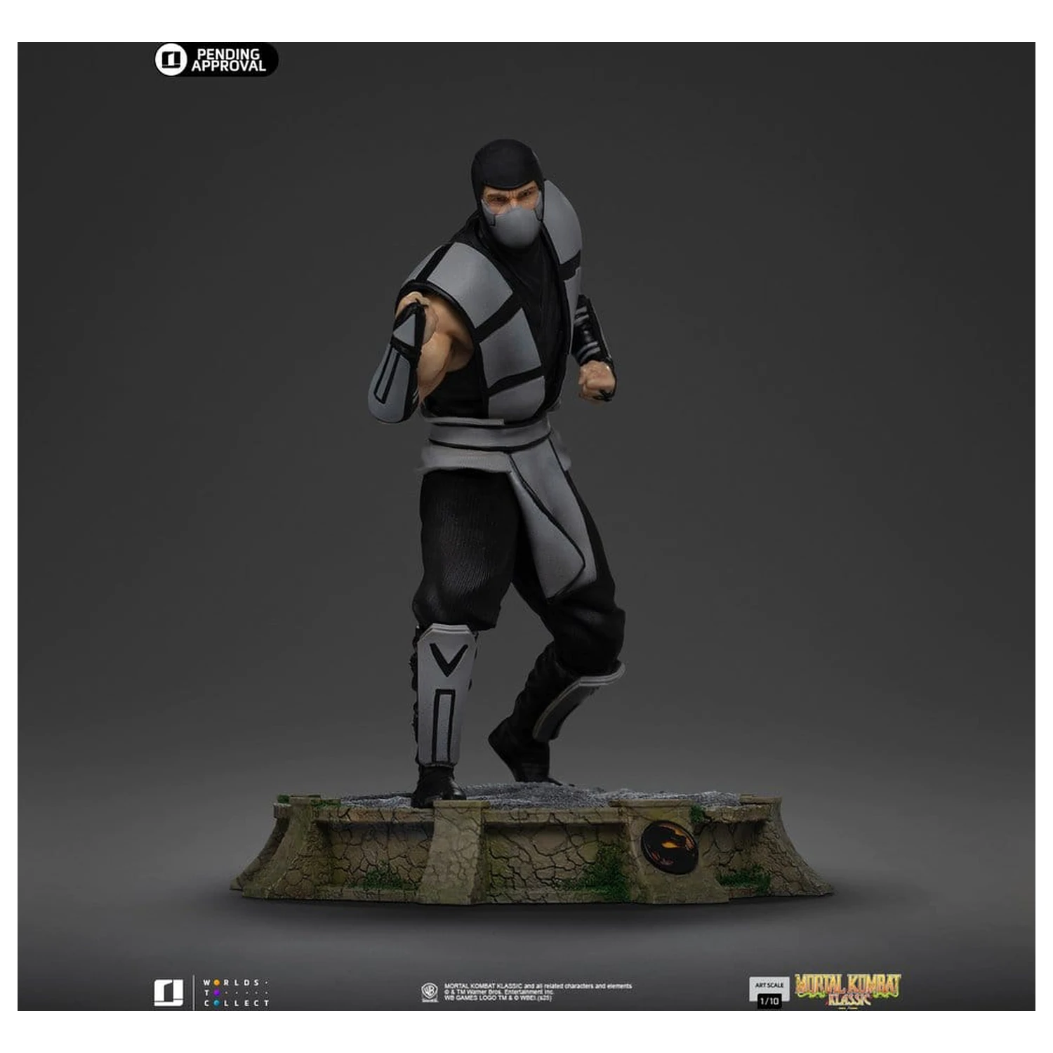 Mortal Kombat Art Scale Socha 1/10 Smoke 21 cm fotografii produktu