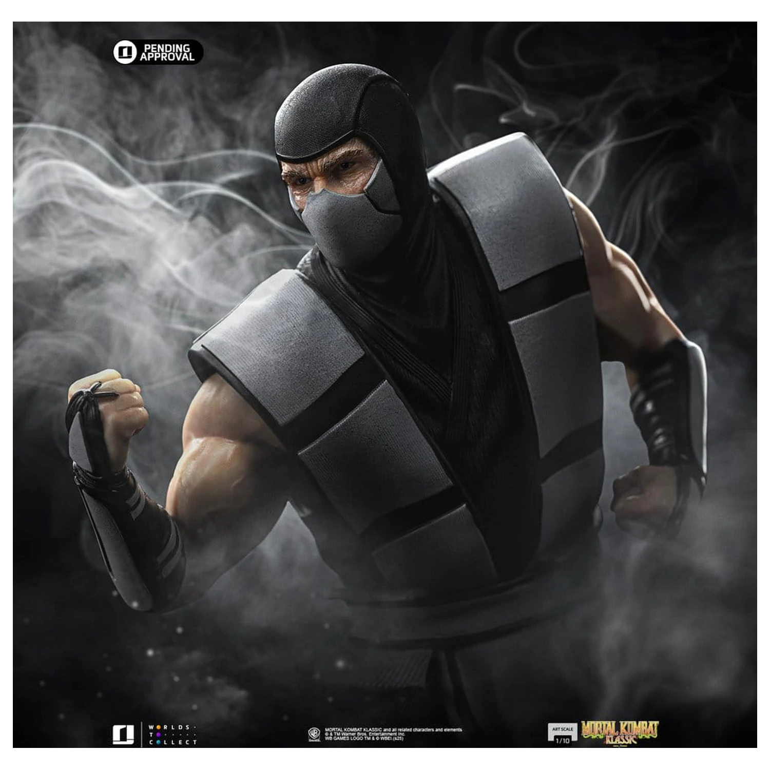 Mortal Kombat Art Scale Socha 1/10 Smoke 21 cm fotografii produktu