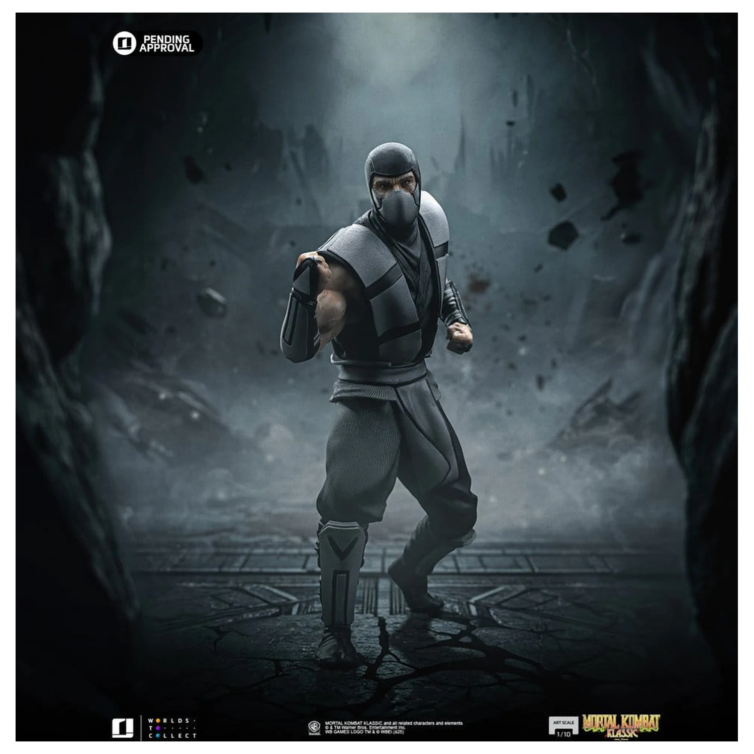 Mortal Kombat Art Scale Socha 1/10 Smoke 21 cm fotografii produktu