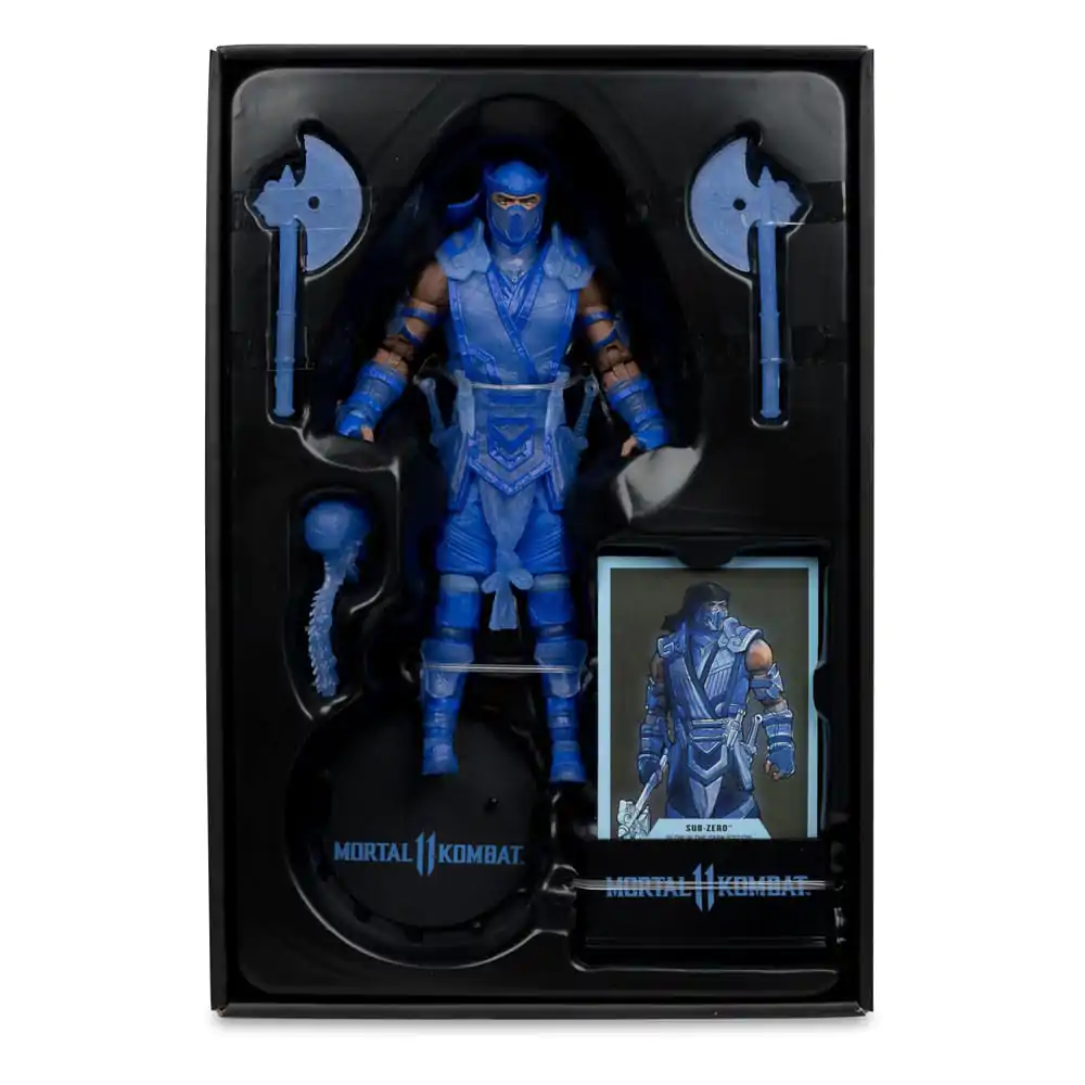 Mortal Kombat Akční figurka Glow in the Dark Edition Sub-Zero (Gold Label) 18 cm fotografii produktu
