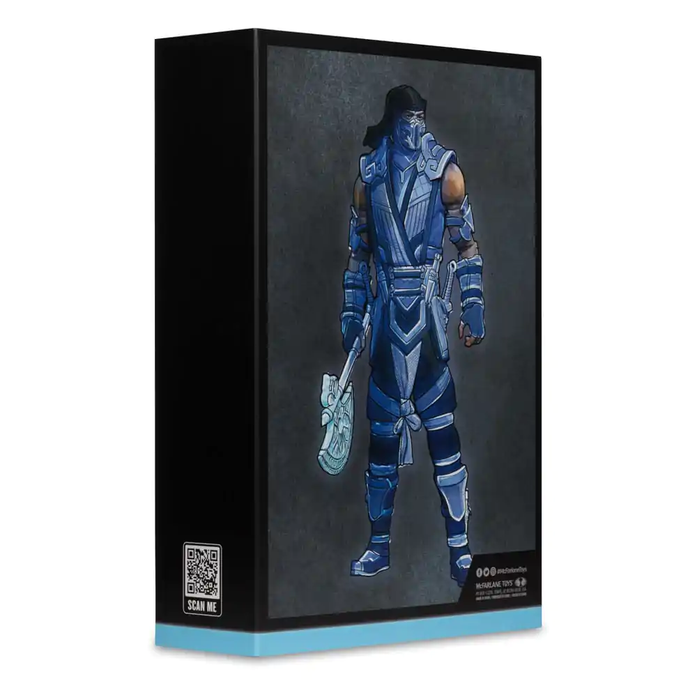 Mortal Kombat Akční figurka Glow in the Dark Edition Sub-Zero (Gold Label) 18 cm fotografii produktu