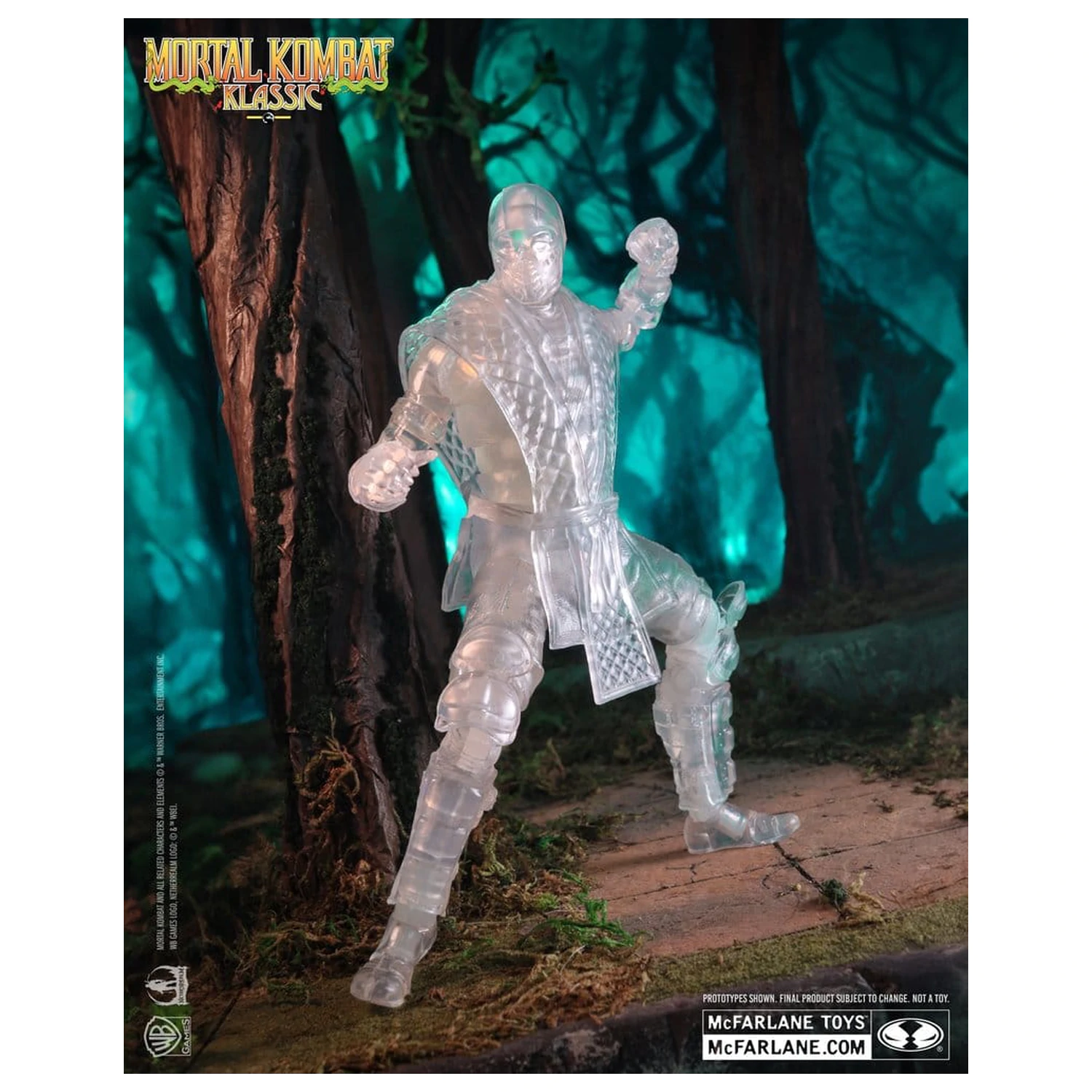 Mortal Kombat Klassic akční figurka Reptile (Invisible) 18 cm fotografii produktu