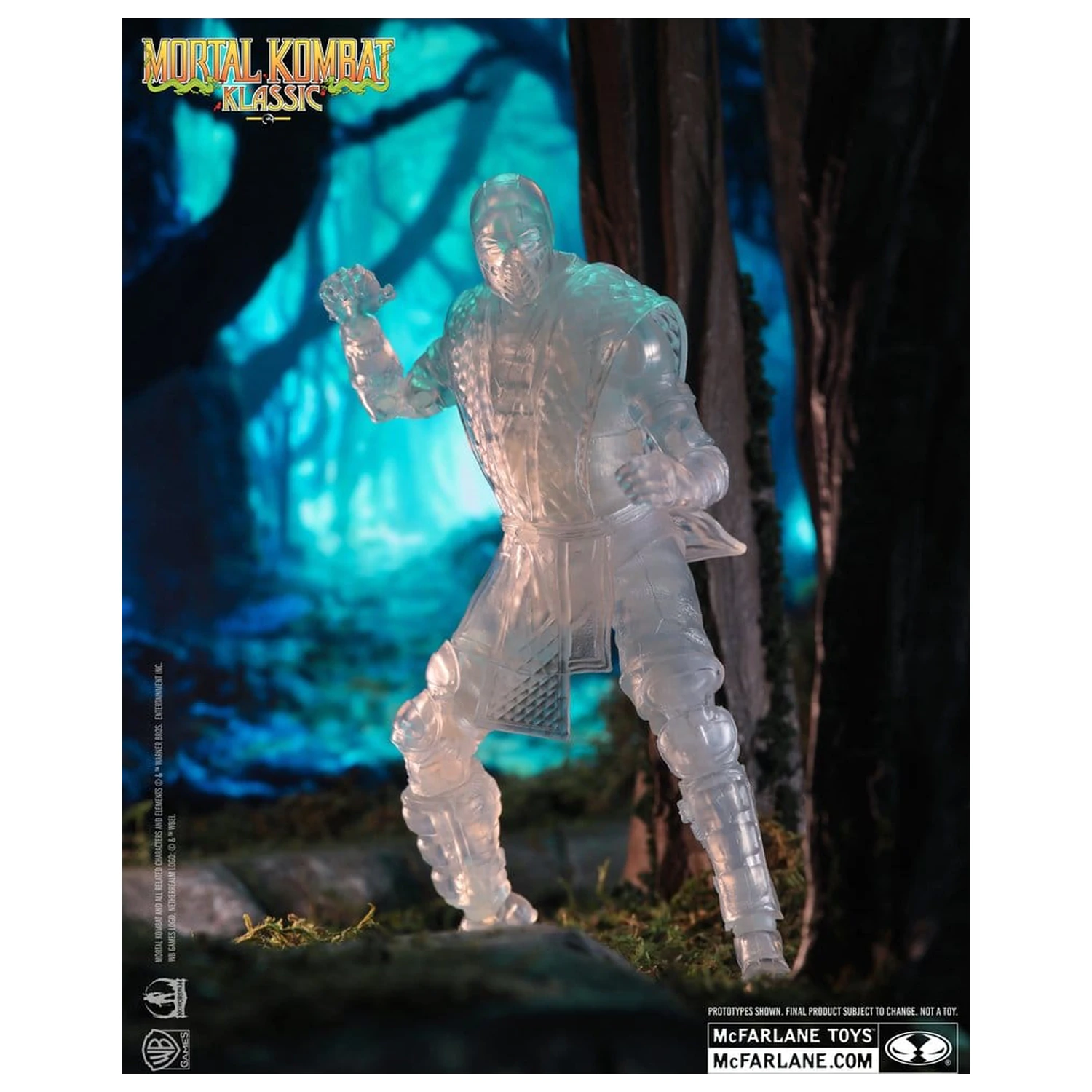 Mortal Kombat Klassic akční figurka Reptile (Invisible) 18 cm fotografii produktu