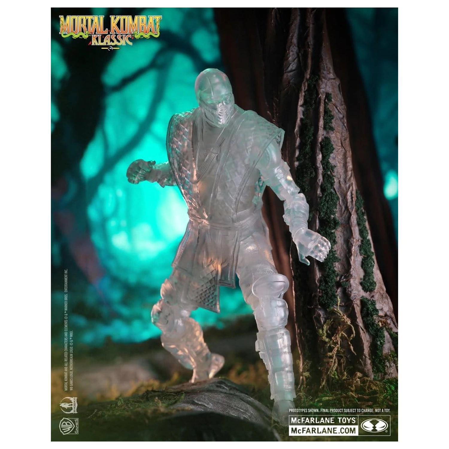 Mortal Kombat Klassic akční figurka Reptile (Invisible) 18 cm fotografii produktu