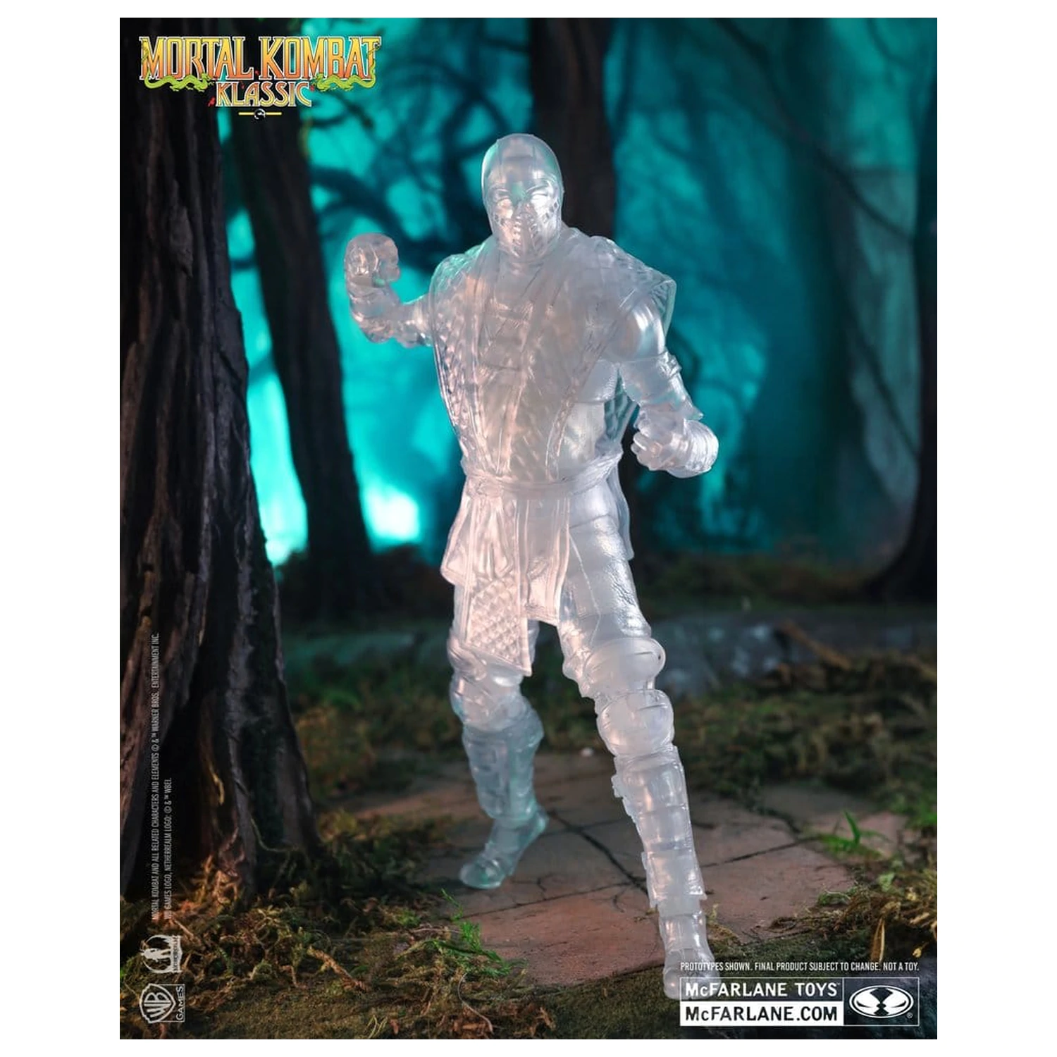 Mortal Kombat Klassic akční figurka Reptile (Invisible) 18 cm fotografii produktu