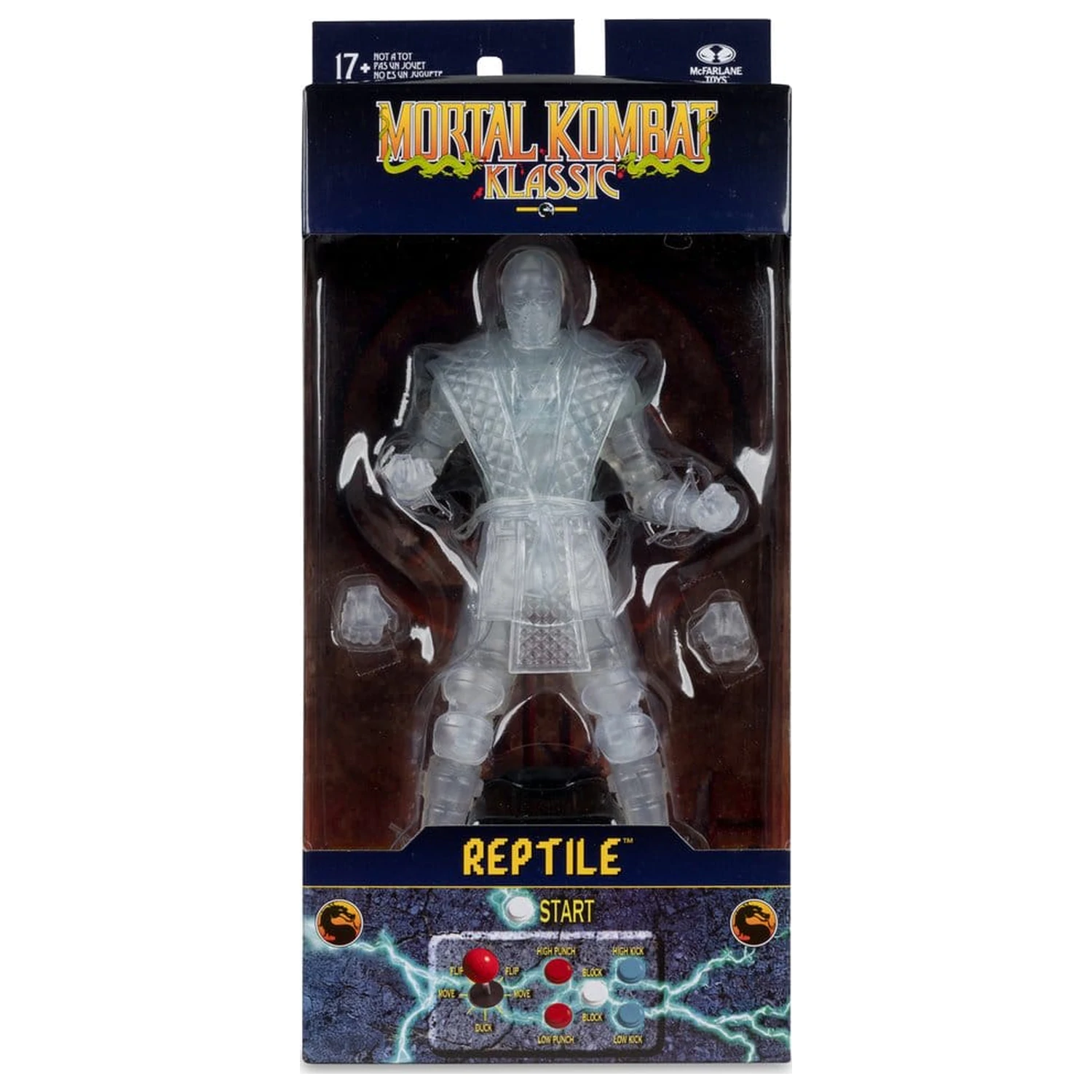 Mortal Kombat Klassic akční figurka Reptile (Invisible) 18 cm fotografii produktu