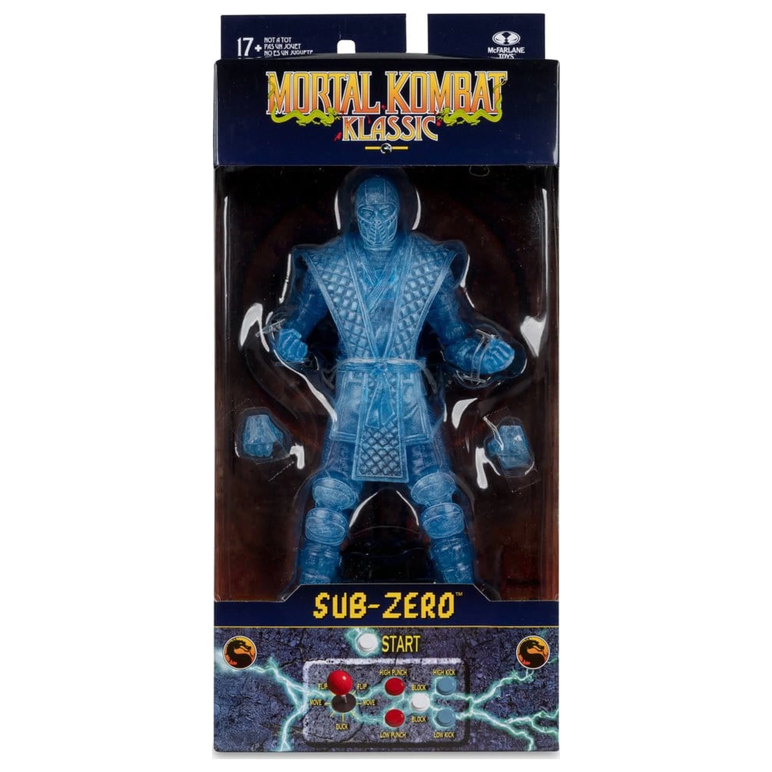 Mortal Kombat Klassic akční figurka Sub-Zero (Ice Clone) 18 cm fotografii produktu