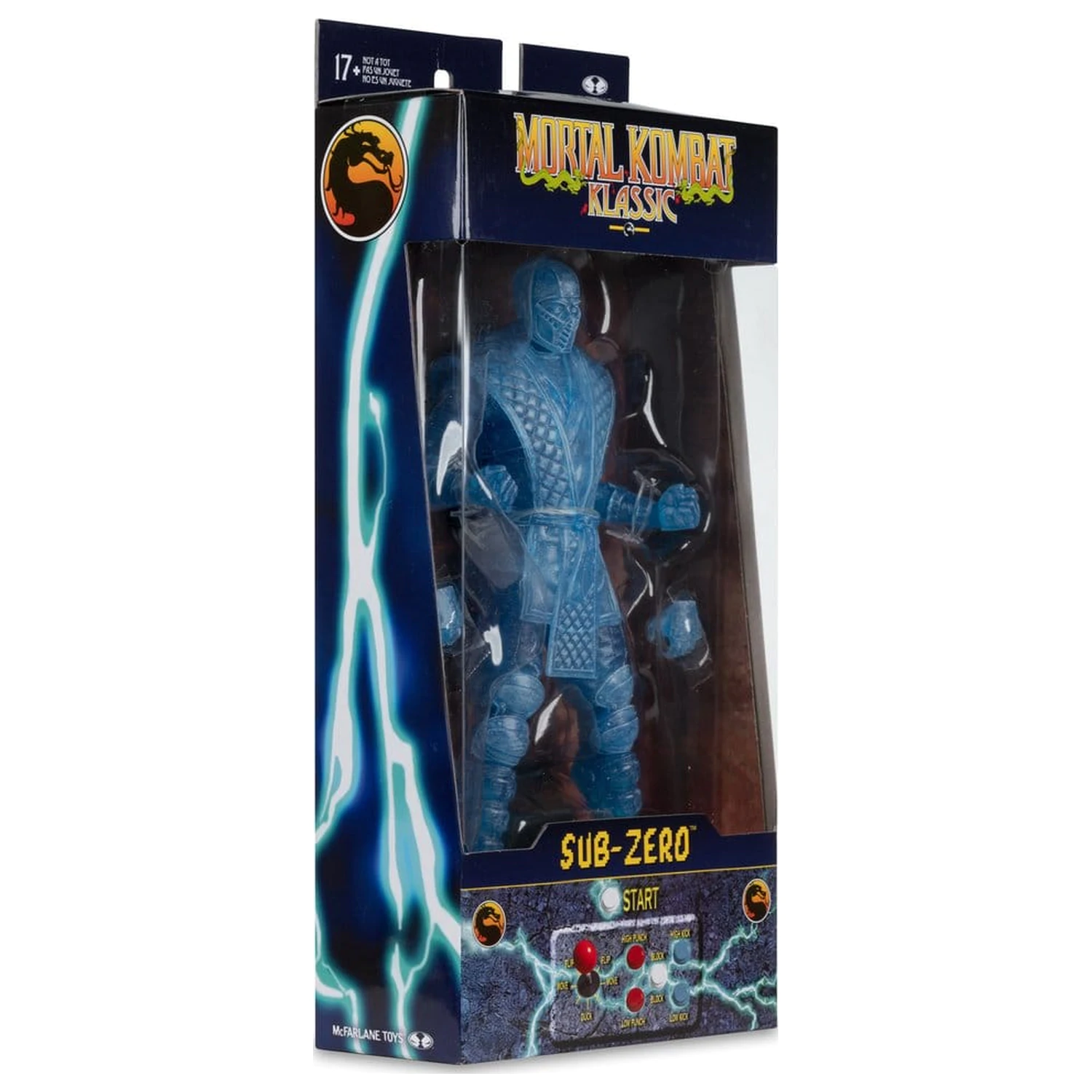 Mortal Kombat Klassic akční figurka Sub-Zero (Ice Clone) 18 cm fotografii produktu