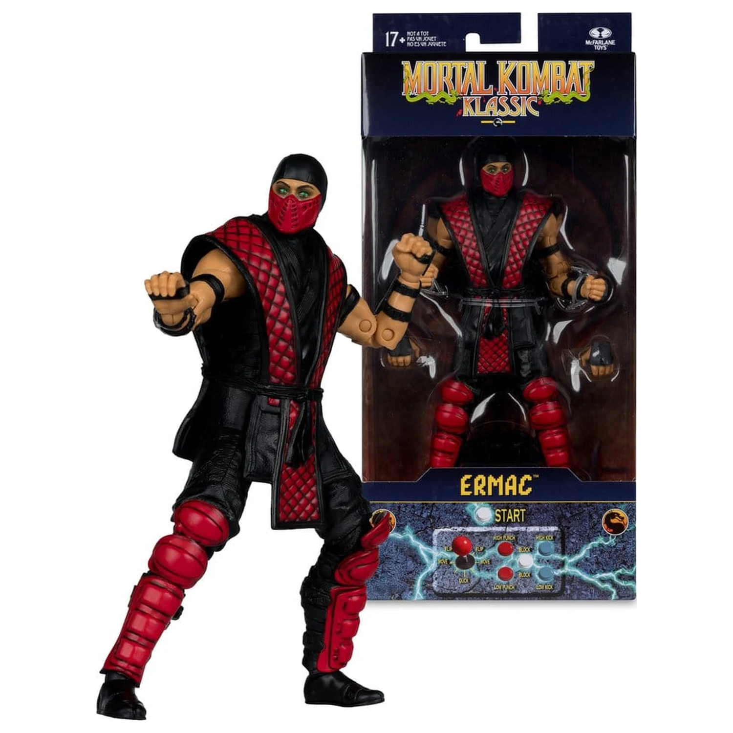 Mortal Kombat Klassics Akční figurka Ermac 18 cm fotografii produktu