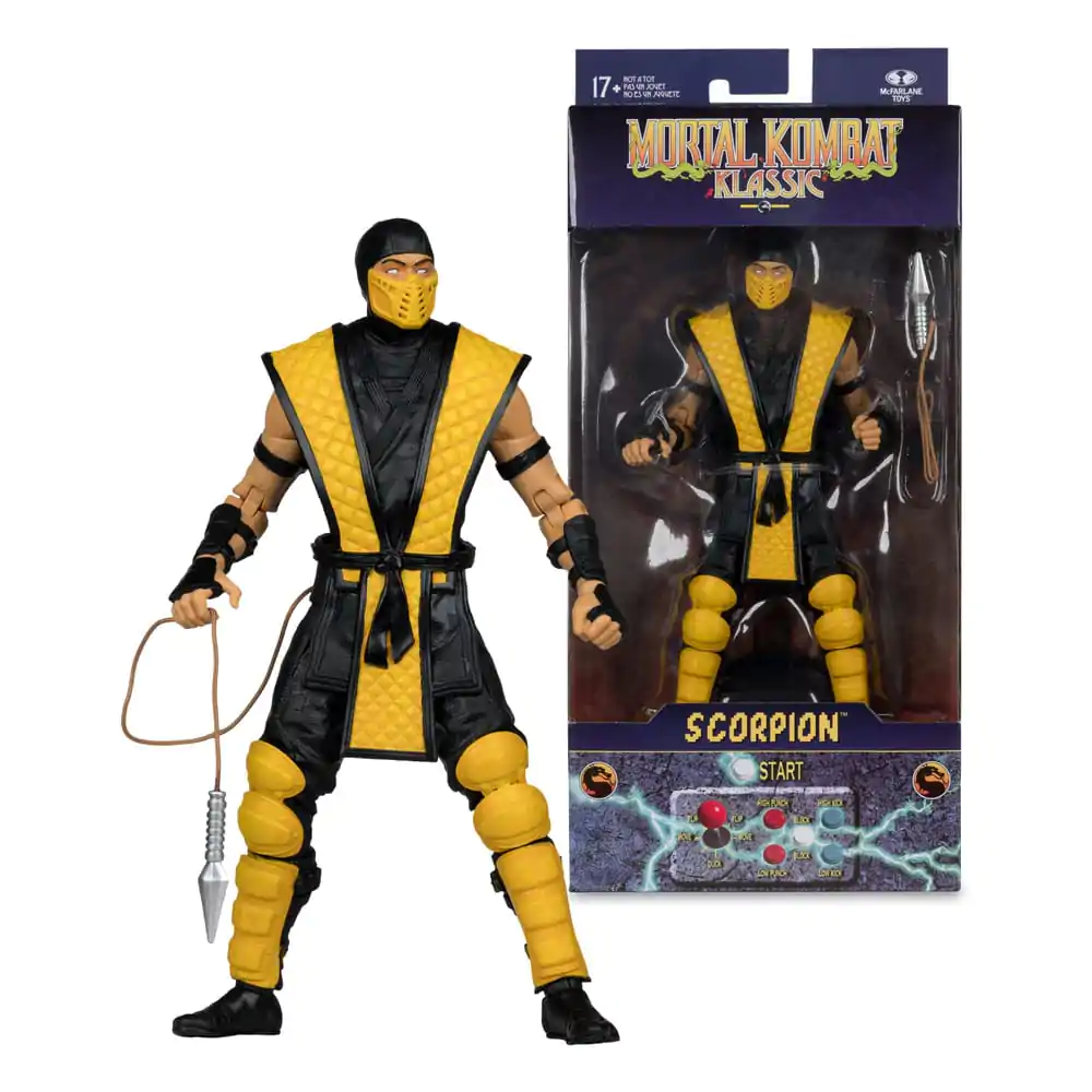 Mortal Kombat Klassics akční figurka Scorpion 18 cm fotografii produktu