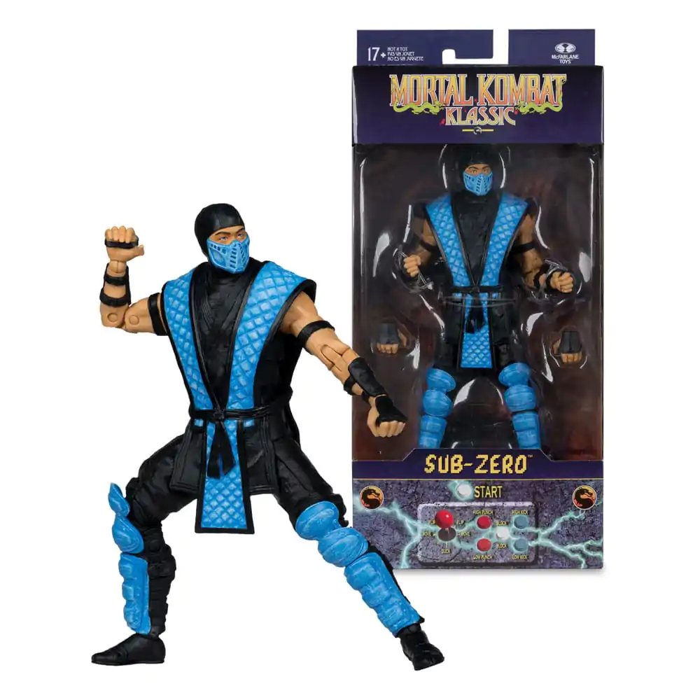 Mortal Kombat Klassics akční figurka Sub-Zero 18 cm fotografii produktu