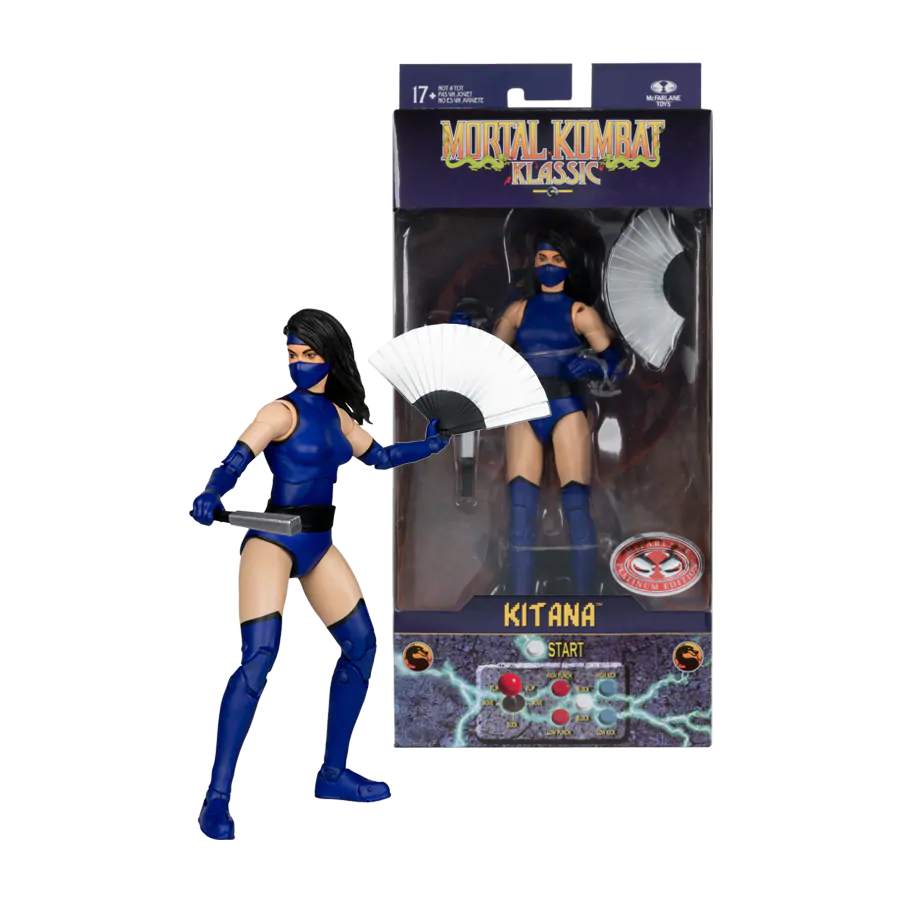 Mortal Kombat Klassiks akční figurka Kitana (Chase) 18 cm fotografii produktu