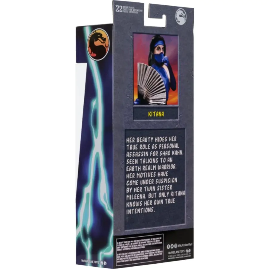 Mortal Kombat Klassiks akční figurka Kitana (Chase) 18 cm fotografii produktu