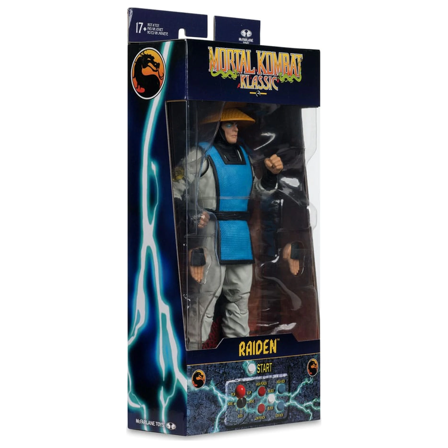 Mortal Kombat Klassiks akční figurka Raiden 18 cm fotografii produktu