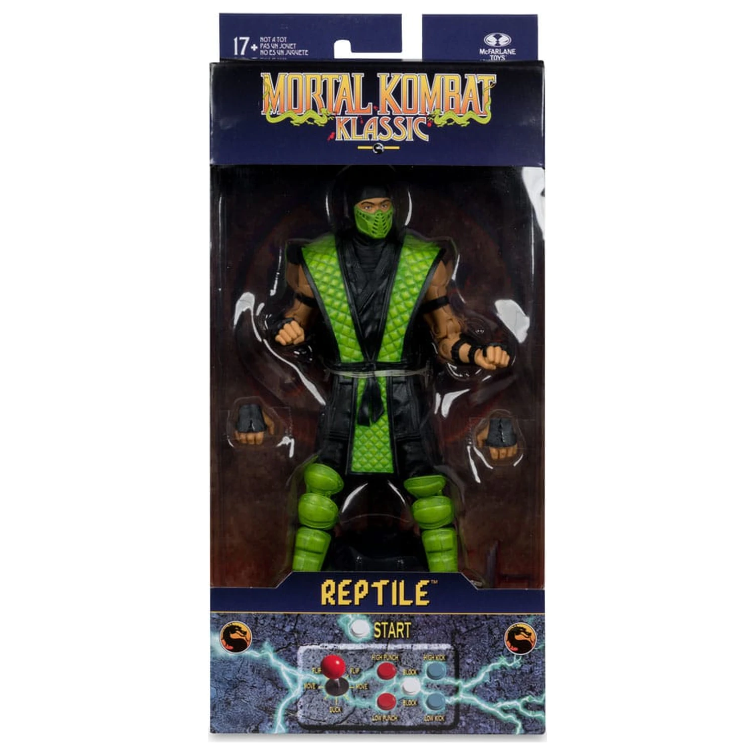 Mortal Kombat Klassiks akční figurka Reptile 18 cm fotografii produktu