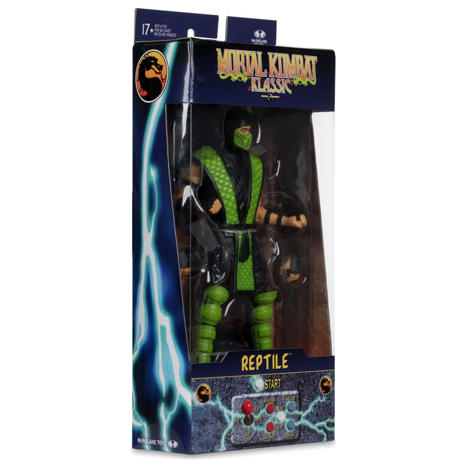 Mortal Kombat Klassiks akční figurka Reptile 18 cm fotografii produktu