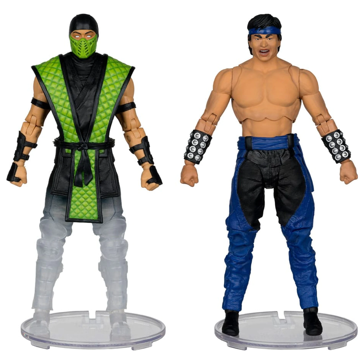 Mortal Kombat akční figurky 2-balení Liu Kang vs. Reptile (Klassics) 18 cm fotografii produktu