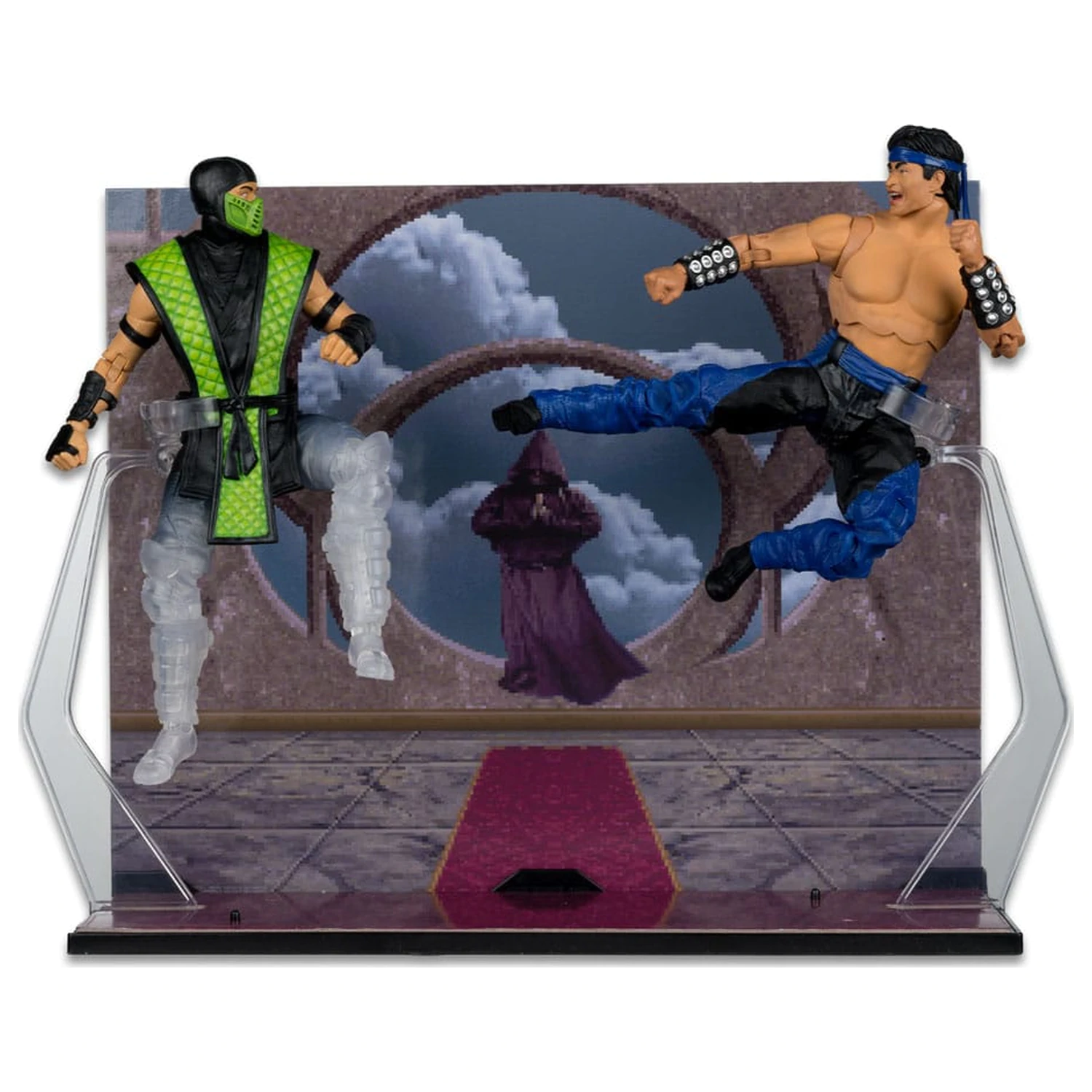 Mortal Kombat akční figurky 2-balení Liu Kang vs. Reptile (Klassics) 18 cm fotografii produktu