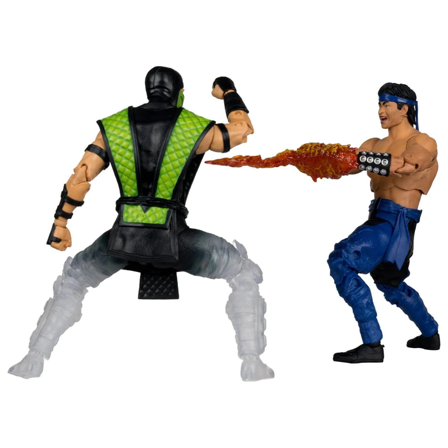Mortal Kombat akční figurky 2-balení Liu Kang vs. Reptile (Klassics) 18 cm fotografii produktu