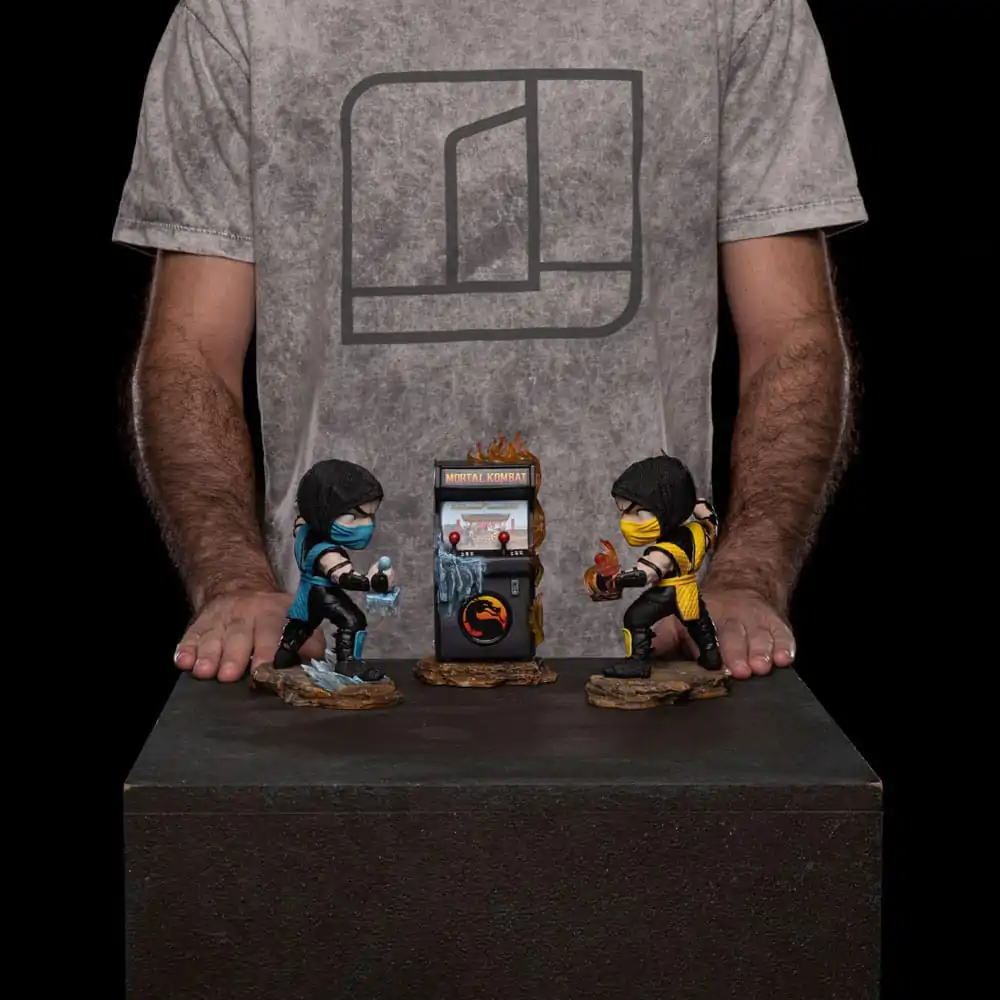 Mortal Kombat Mini Co. PVC Figurky Scorpion vs. Subzero Arcade Set 15 cm fotografii produktu
