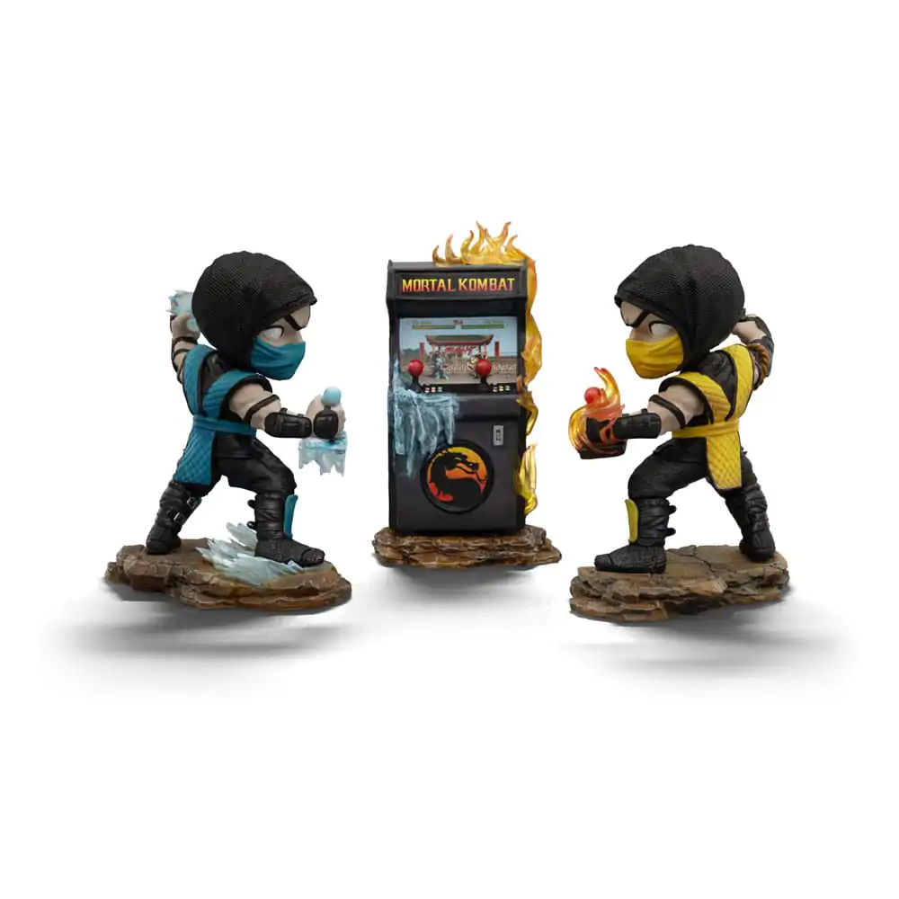 Mortal Kombat Mini Co. PVC Figurky Scorpion vs. Subzero Arcade Set 15 cm fotografii produktu