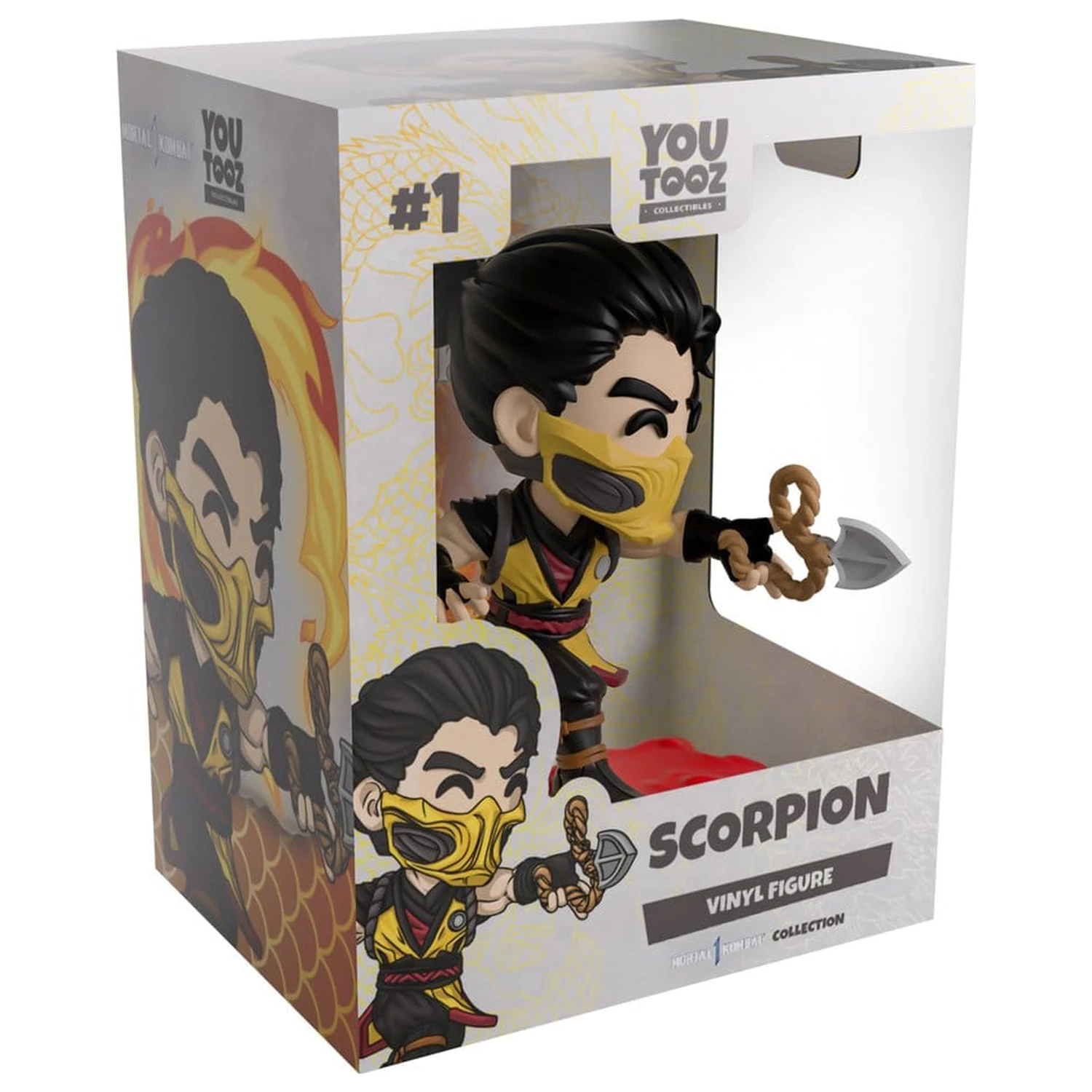 Mortal Kombat Vinylová Figurka Scorpion 12 cm fotografii produktu