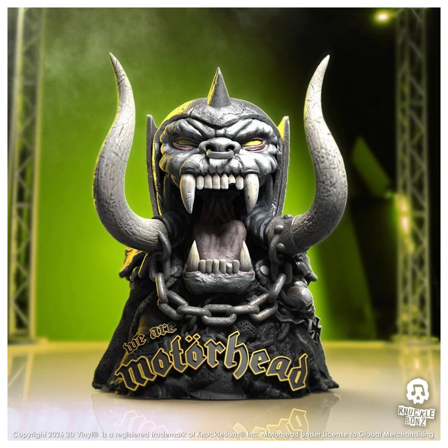 Motörhead 3D Vinyl Socha We Are Motörhead Warpig fotografii produktu