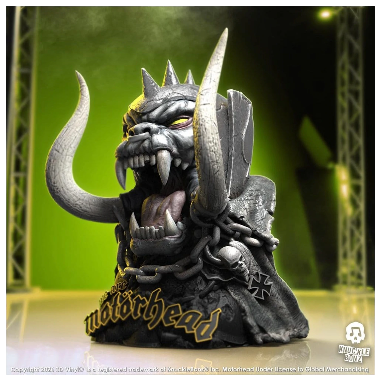 Motörhead 3D Vinyl Socha We Are Motörhead Warpig fotografii produktu