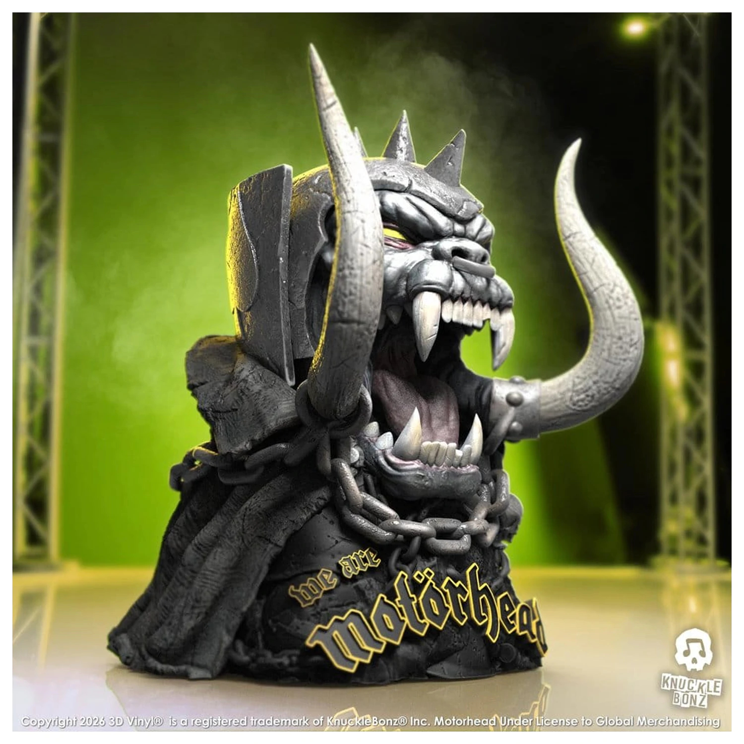 Motörhead 3D Vinyl Socha We Are Motörhead Warpig fotografii produktu