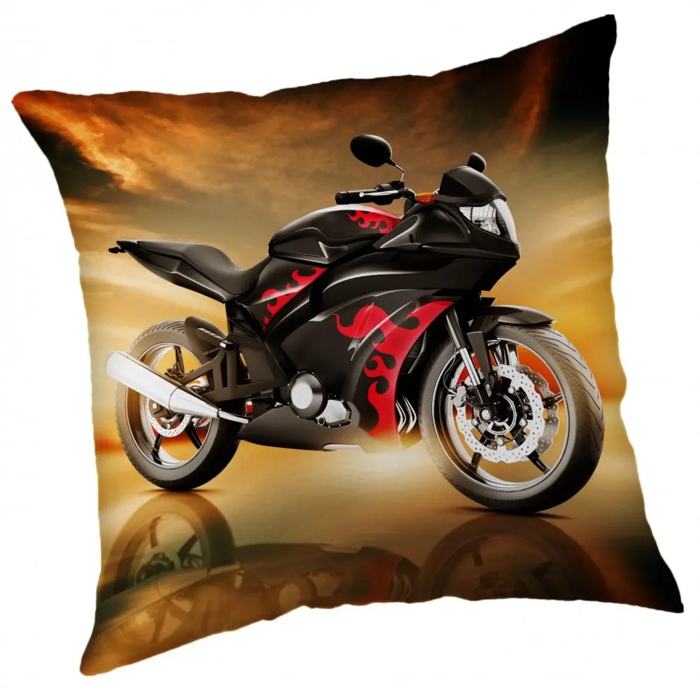 Polštář na motocykl, dekorační polštář 40*40 cm fotografii produktu