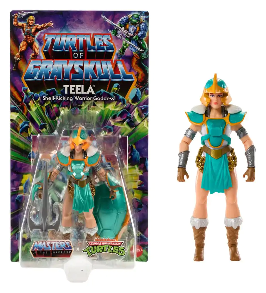 MOTU x TMNT: Turtles of Grayskull akční figurka Teela 14 cm fotografii produktu