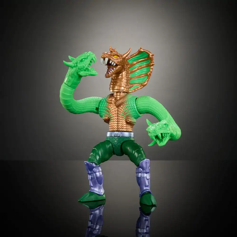 MOTU x TMNT: Turtles of Grayskull Deluxe akční figurka King Hiss 14 cm fotografii produktu