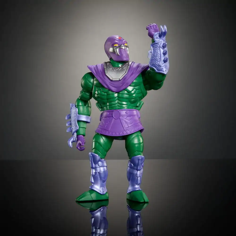 MOTU x TMNT: Turtles of Grayskull Deluxe akční figurka King Hiss 14 cm fotografii produktu