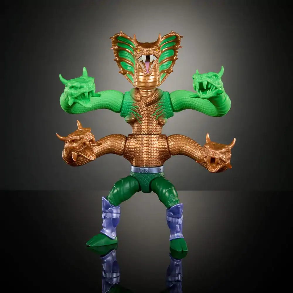 MOTU x TMNT: Turtles of Grayskull Deluxe akční figurka King Hiss 14 cm fotografii produktu