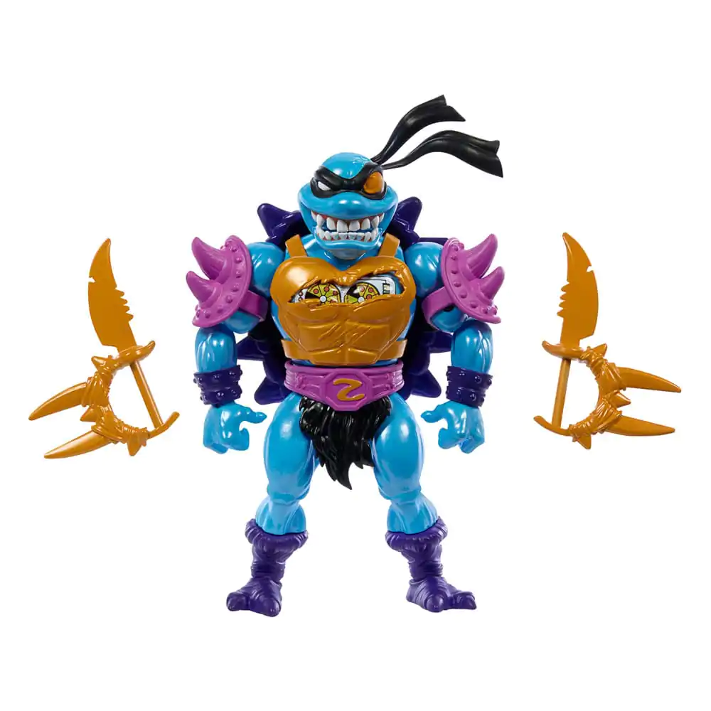 MOTU x TMNT: Turtles of Grayskull Sběratelská Akční Figurka Sla'ker 14 cm fotografii produktu