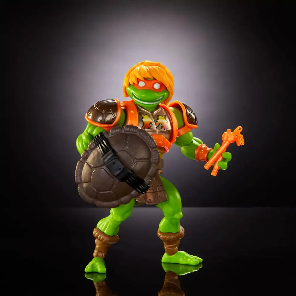 MOTU x TMNT: Turtles of Grayskull akční figurka Michelangelo 14 cm fotografii produktu