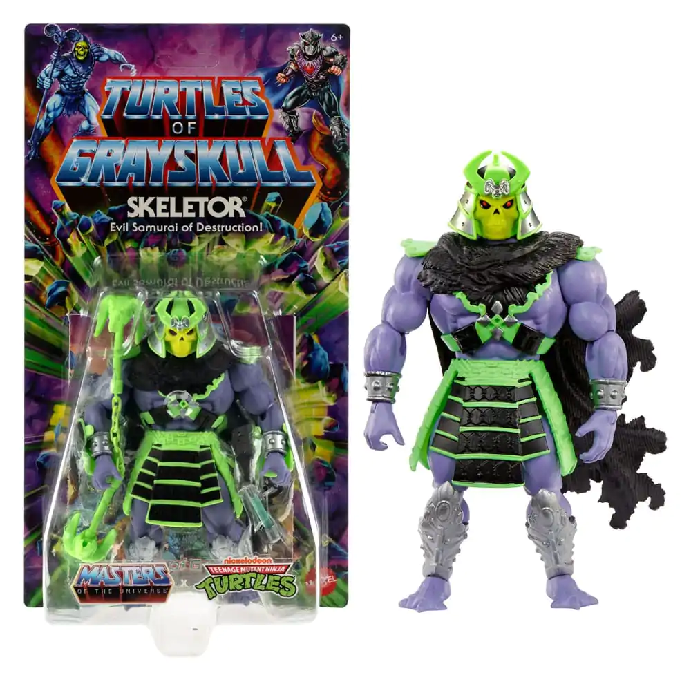 MOTU x TMNT: Želvy z Grayskull akční figurka Skeletor 14 cm fotografii produktu