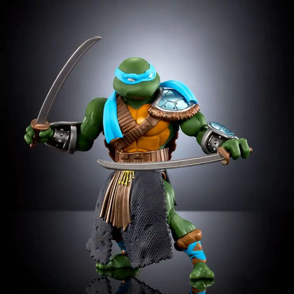 MOTU x TMNT: Turtles of Grayskull Akční figurka Stealth Armor Leonardo 14 cm fotografii produktu