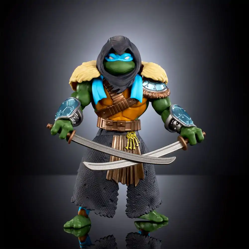 MOTU x TMNT: Turtles of Grayskull Akční figurka Stealth Armor Leonardo 14 cm fotografii produktu