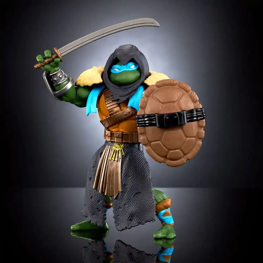 MOTU x TMNT: Turtles of Grayskull Akční figurka Stealth Armor Leonardo 14 cm fotografii produktu