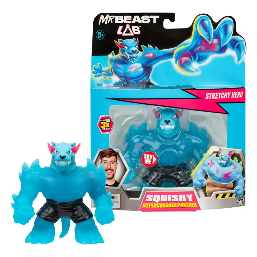 Mr. Beast Lab Goo Jit Zu natahovací figurka Hypercharged Panther 11 cm fotografii produktu