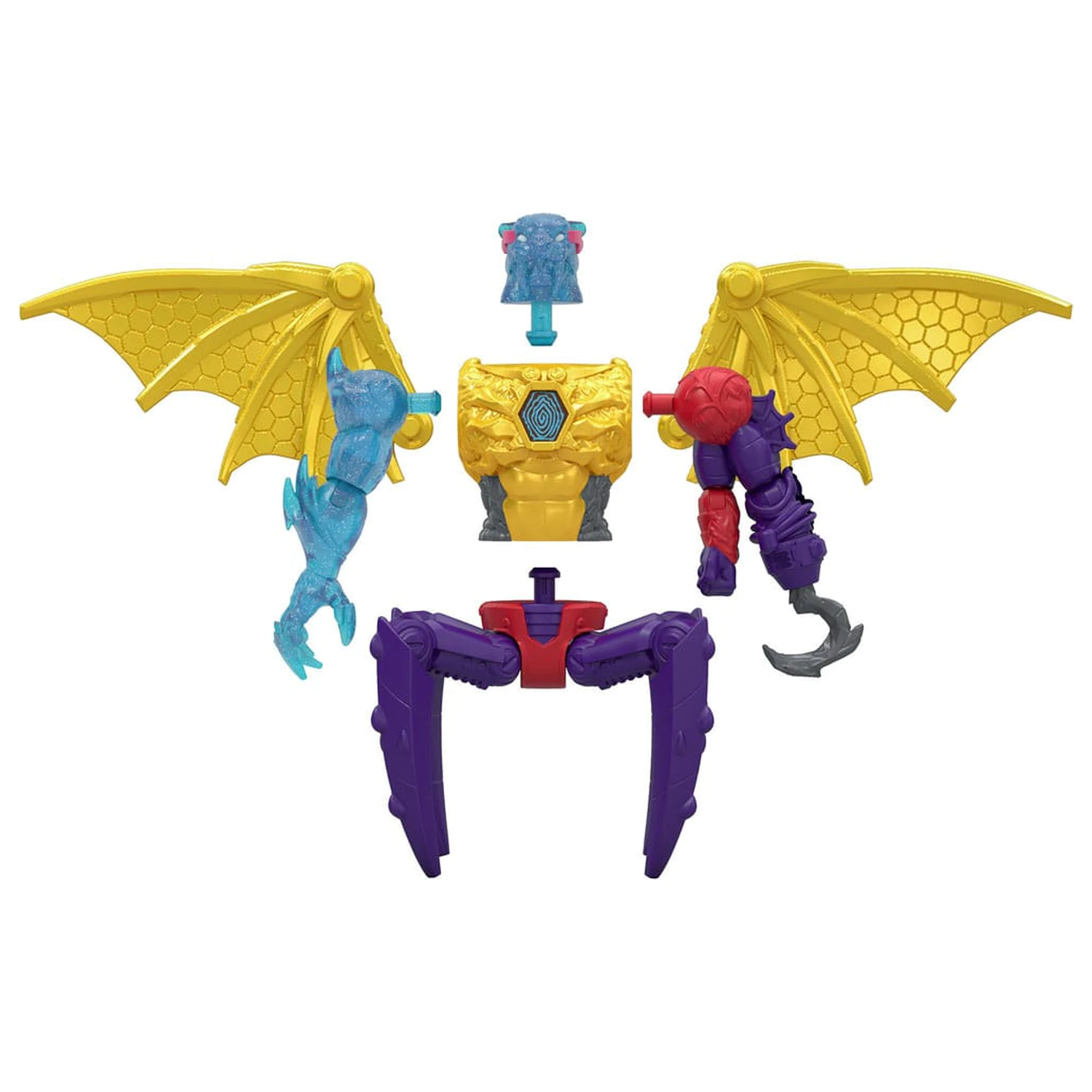 Mr. Beast Lab Hybrids Series 2 Mini figurky balení 2 kusy Spider vs Energy Panther 11 cm fotografii produktu