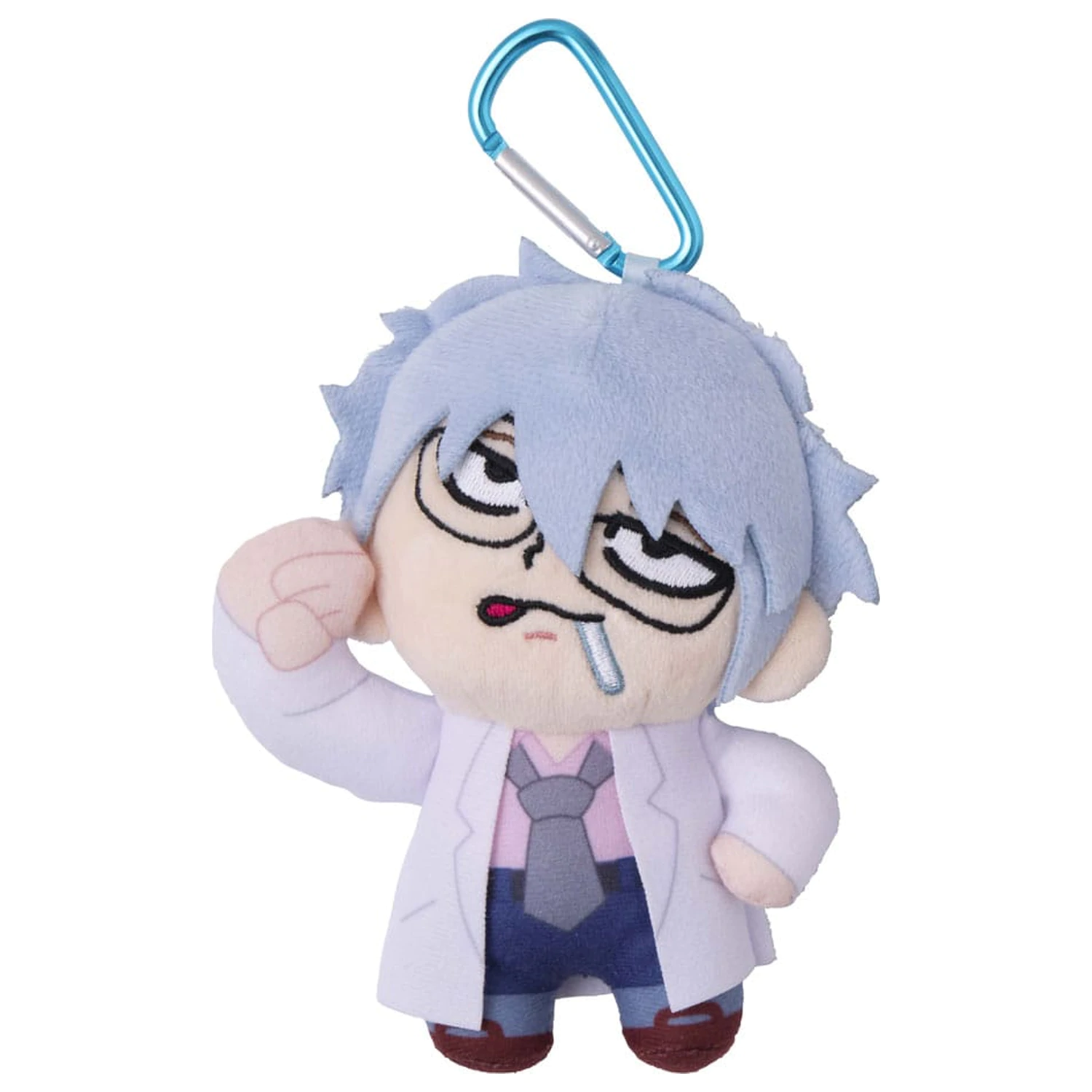 Mr. Ginpachi´s Zany Class x Okawabukubu Youth Plyšová klíčenka Ginpachi Sakata 12 cm fotografii produktu