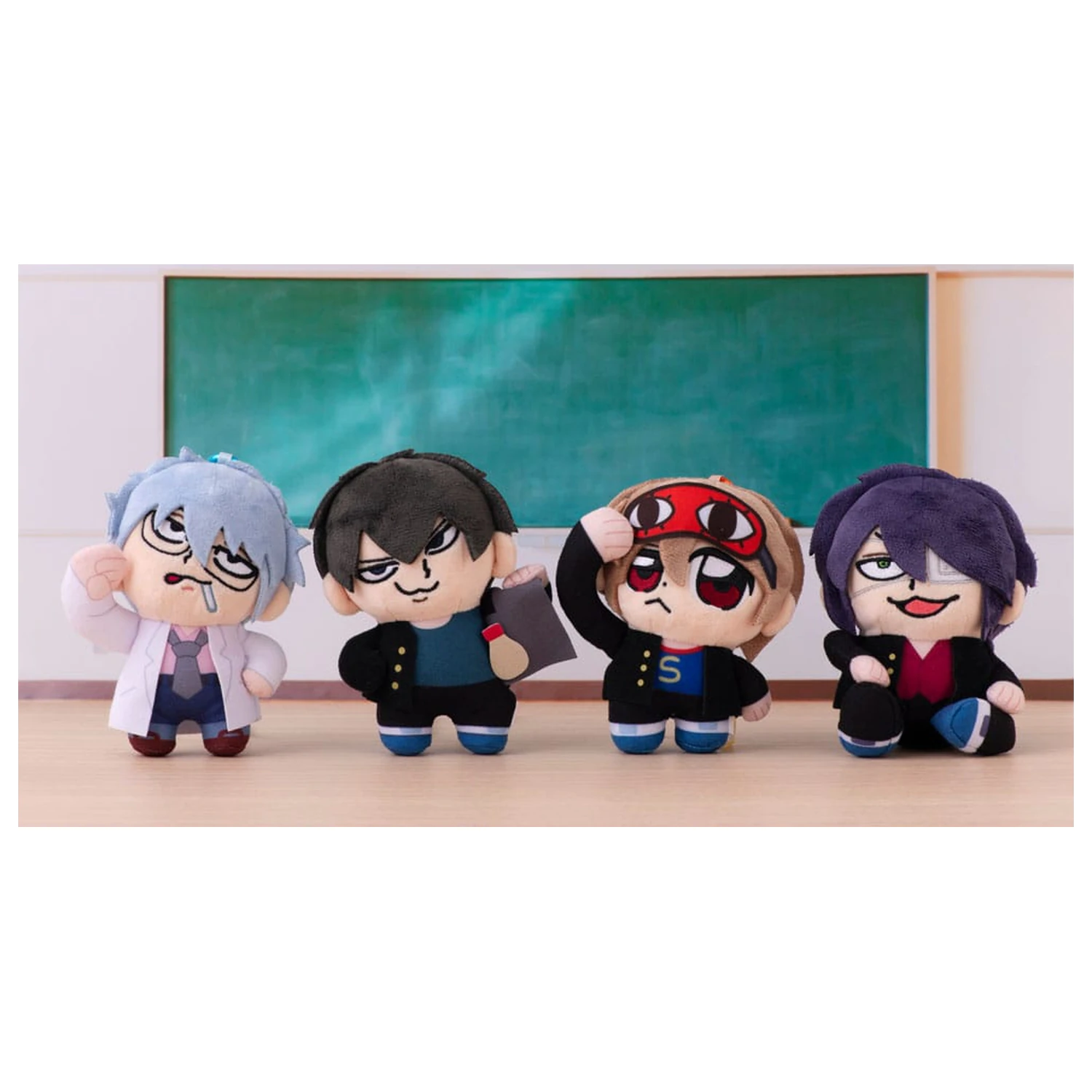 Mr. Ginpachi's Zany Class x Okawabukubu Youth Plyšová klíčenka Shinsuke Takasugi 12 cm fotografii produktu