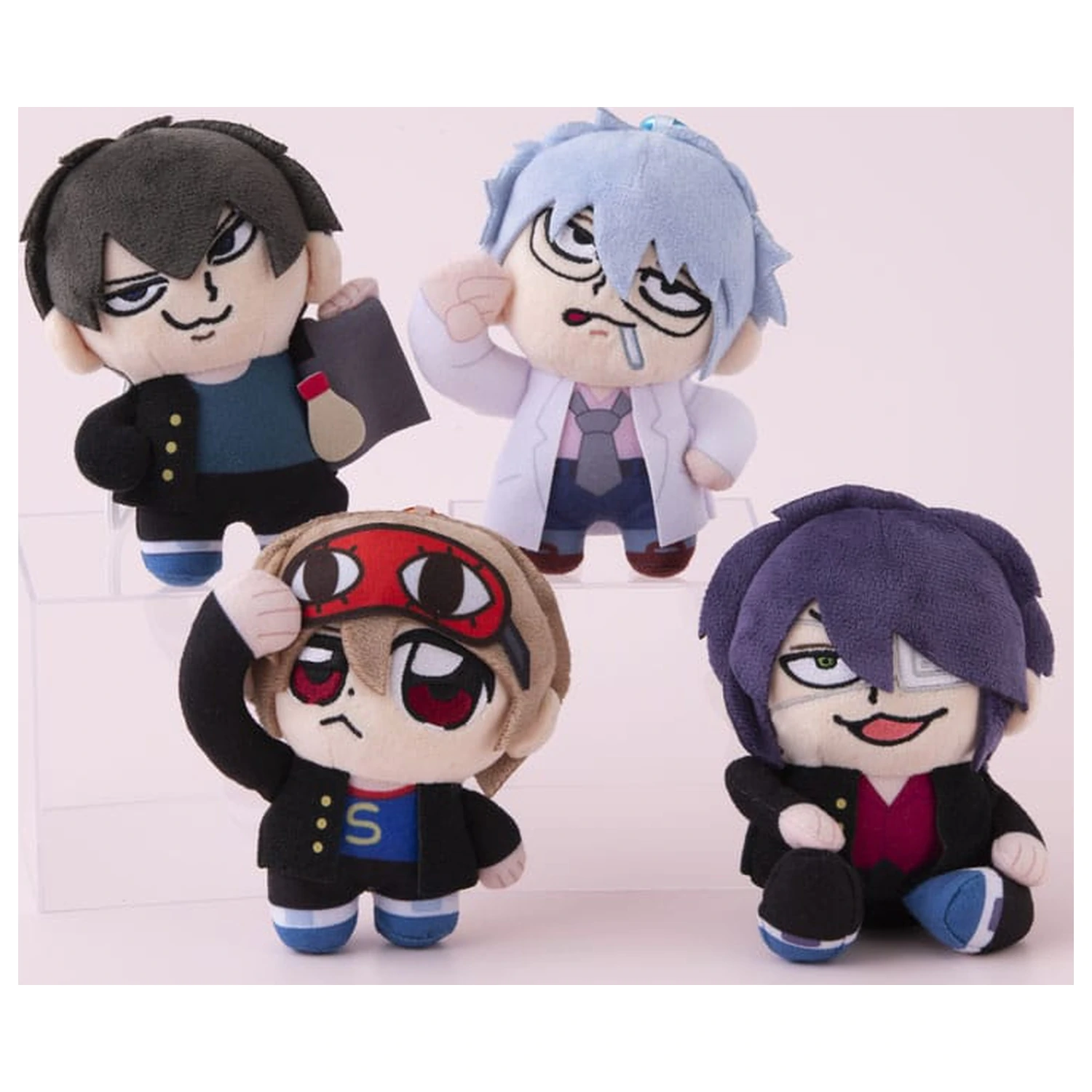 Mr. Ginpachi´s Zany Class x Okawabukubu Youth Plush Klíčenka Sogo Okita 12 cm fotografii produktu