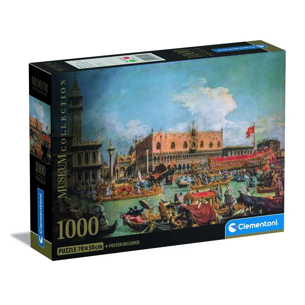 Puzzle Museum Canaletto Návrat Bucentaura na Molo na den Nanebevstoupení 1000ks fotografii produktu